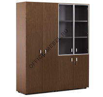 EXE Шкаф комбинир с гардер 101 725 WAL 07 на Office-mebel.ru