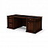 Стол руководителя (двухтумбовый, без центрального лотка) Dan-201.2  на Office-mebel.ru 1