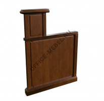 Боковая панель для ресепшн левая/правая 30580R/L на Office-mebel.ru