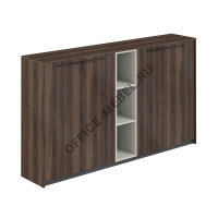 Шкаф средний (2 шт) со стеллажом RF.404.DA.DA.PG на Office-mebel.ru