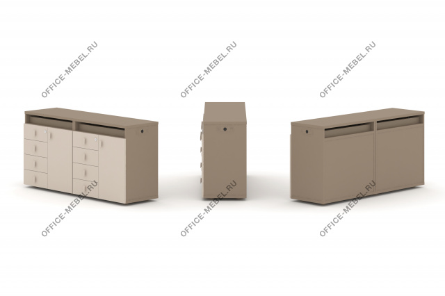 Набор №2. Тумба двойная с топом ES.NB.2T-2 на Office-mebel.ru