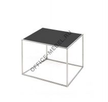 FESTA стол кофейный 40*40 Festa 40*40 black chrome на Office-mebel.ru