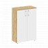 Шкаф средний широкий (2 средних фасада ЛДСП) SK.ST-2.3 на Office-mebel.ru 1