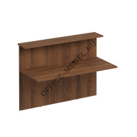 Модуль ресепшен прямой с вырезом без опор К.921 ДШ на Office-mebel.ru