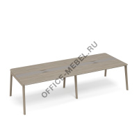 Стол для переговоров с кабель-каналом WOOD ТМ В2 154-2 на Office-mebel.ru