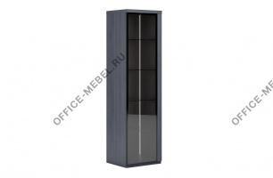  Шкаф с полками со стеклянной дверкой и подсветкой AN405.H3190 на Office-mebel.ru