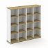 Стеллаж четыре узкие секции, 4 нишиCN.STU-440 на Office-mebel.ru 1