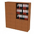 Шкаф комбинированный (4-секционный) 355 на Office-mebel.ru 1