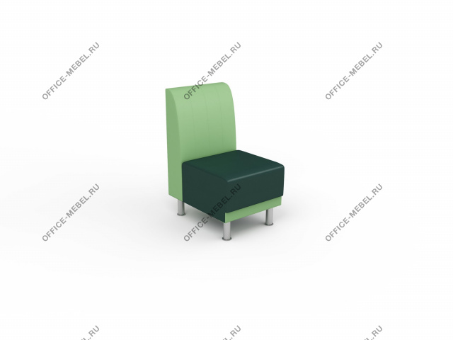 Мягкая мебель для офиса Модуль 1-но местный 1С на Office-mebel.ru