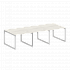 Переговорный стол (3 столешницы) на О-образном м/к 40БО.ПРГ-3.1 на Office-mebel.ru 1