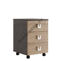 Тумба подкатная с 3 ящиками SOB39130354 на Office-mebel.ru