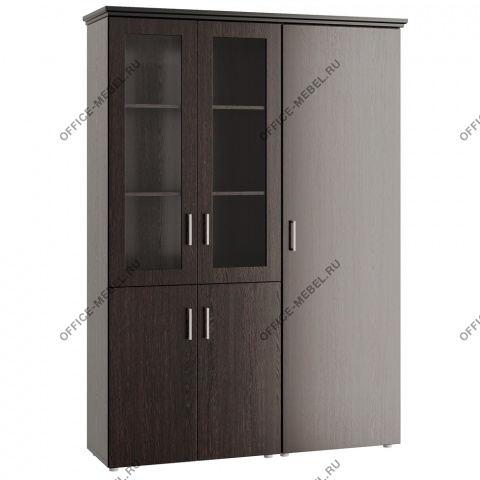Шкаф для бумаг с гардеробом Композиция 3 на Office-mebel.ru