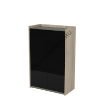 ШКАФ СРЕДНИЙ, СО СТЕКЛОМ 15ШДС.149			 на Office-mebel.ru