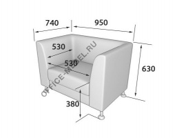 Кресло EVO1-2 на Office-mebel.ru