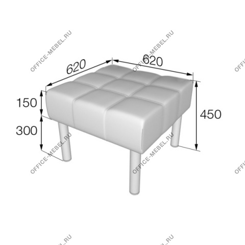 Мягкая мебель для офиса Пуф Bu-p1 на Office-mebel.ru