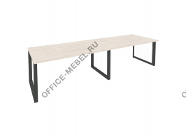 Стол переговорный (2 столешницы) O.MO-PRG-2.4 на Office-mebel.ru