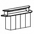 Полка на шкаф (4-хдверный) BCR2250 на Office-mebel.ru 1