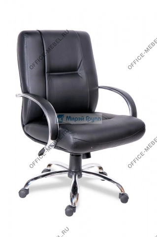 Кресло руководителя БОНН ХРОМ КОРОТКИЙ  на Office-mebel.ru