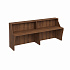 Стойка ресепшен прямая К.9140-2 ДШ на Office-mebel.ru 1