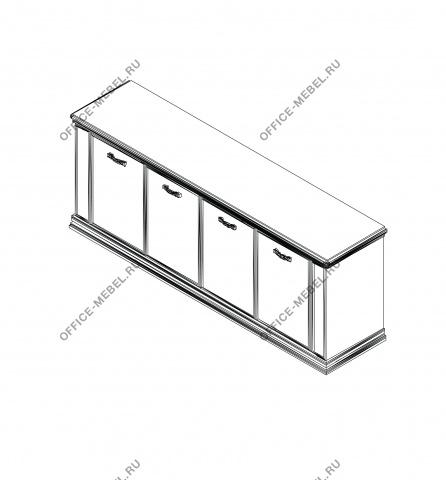 Греденция PRT301 на Office-mebel.ru