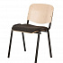 Стул ISO wood plus combi black на Office-mebel.ru 1