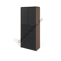 Шкаф для документов со стеклом Апекс 152H005_OM1B на Office-mebel.ru