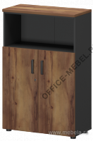 Офисный шкаф для документов полузакрытый СМШ-38Д2 на Office-mebel.ru