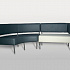 Мягкая мебель для офиса Угловой двухместный модуль (левый / правый) 8 на Office-mebel.ru 6