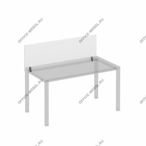 Экран для стола 140 на сером металлокаркасе КФ К.С 842 на Office-mebel.ru
