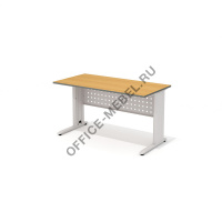 Стол прямой на металлокаркасе АМК-3 на Office-mebel.ru