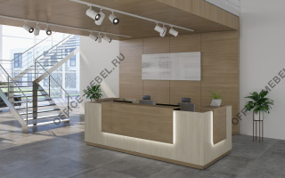 Ресепшн А4 - Мебель для приемных из материала ЛДСП из материала ЛДСП на Office-mebel.ru