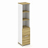 Шкаф одна узкая секция, 5 ниш ( фасад ЛДСП  на 2 ниши)  CN.STU-511  на Office-mebel.ru 1