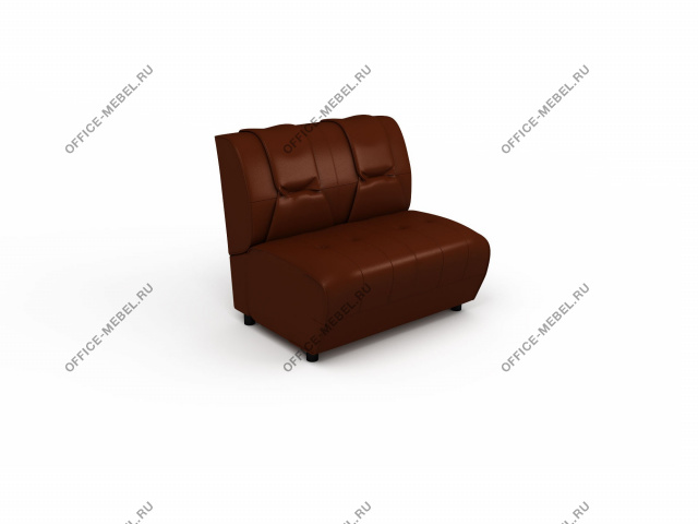 Мягкая мебель для офиса Модуль 2-х мест. без подлокотников 2С на Office-mebel.ru