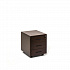 LEGNO Тумба подкатная 3 ящика ОРЕХ 102 501 WA на Office-mebel.ru 1