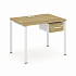 Стол рабочий с подвесной тумбой с одним ящиком CN.SP-109 A/B/W на Office-mebel.ru 1