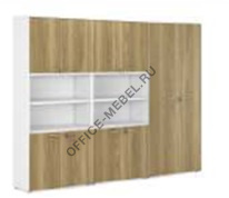 Два высоких шкафа со средней нишей и шкаф высокий CLF536.U003	 на Office-mebel.ru