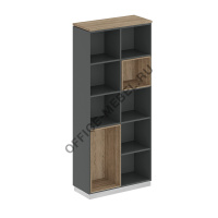 Стеллаж высокий двухрядный СИ 302-1 на Office-mebel.ru