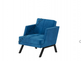 Кресло с декором из пуговиц ALDB-01L на Office-mebel.ru