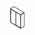 Шкаф-купе полки FLS404 на Office-mebel.ru 1