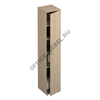 Шкаф для документов узкий закрытый 306 на Office-mebel.ru