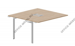 Приставной элемент, стол на 2 рабочих места RY2TPG147 на Office-mebel.ru