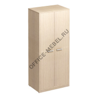 Шкаф высокий 2-дверный для одежды и белья КР 120 на Office-mebel.ru