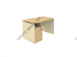 Стол с тумбой R-11R/L на Office-mebel.ru