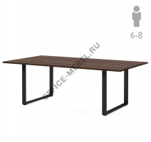 Стол д/переговор 240 черн RL240 15/B на Office-mebel.ru
