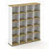 Стеллаж четыре узкие секции, 5 ниш CN.STU-540 на Office-mebel.ru 1