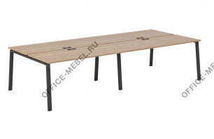 Рабочая станция на А образном м/к EVL666/А/60*30 на Office-mebel.ru