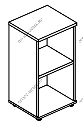 Стеллаж низкий узкий (топ ДСП) МР 9452 на Office-mebel.ru