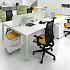 Экран настольный фронтальный (меламин) для стола bench UDSMFB080 на Office-mebel.ru 2