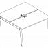 Рабочая станция (2х120) АЛ 9173 на Office-mebel.ru 1
