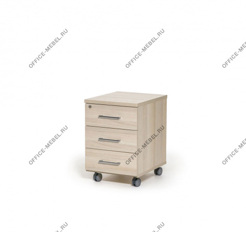 Тумба подкатная, 3 ящика 72T002 V3V2 на Office-mebel.ru